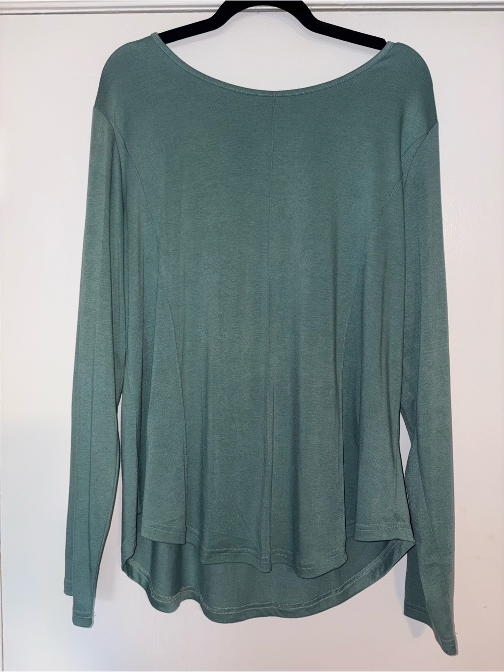 Source Unknown Sage Green Lightweight Long Sleeve Top